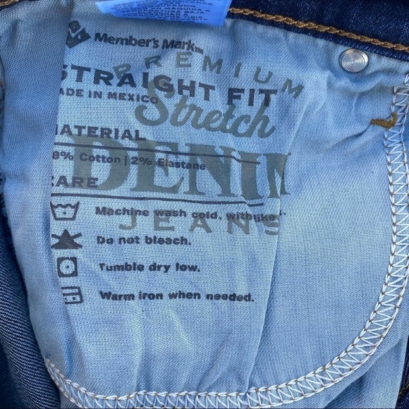 Men's 38x30 Straight fit jeans NEW - Picture 9 of 10